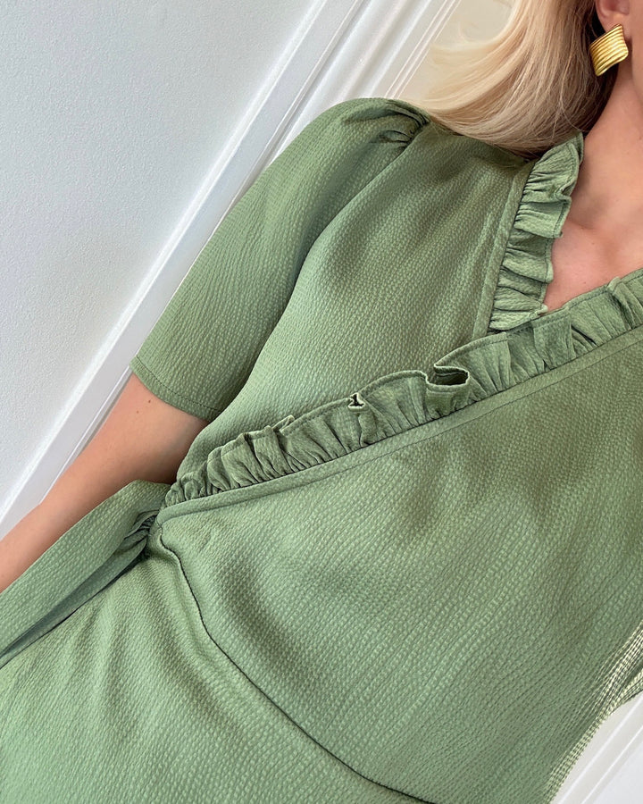 A-View bluse peony dusty green