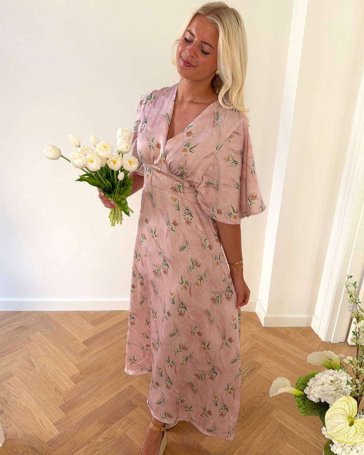 Sister's Point kjole limited edition gisela-dr41 rosa flower