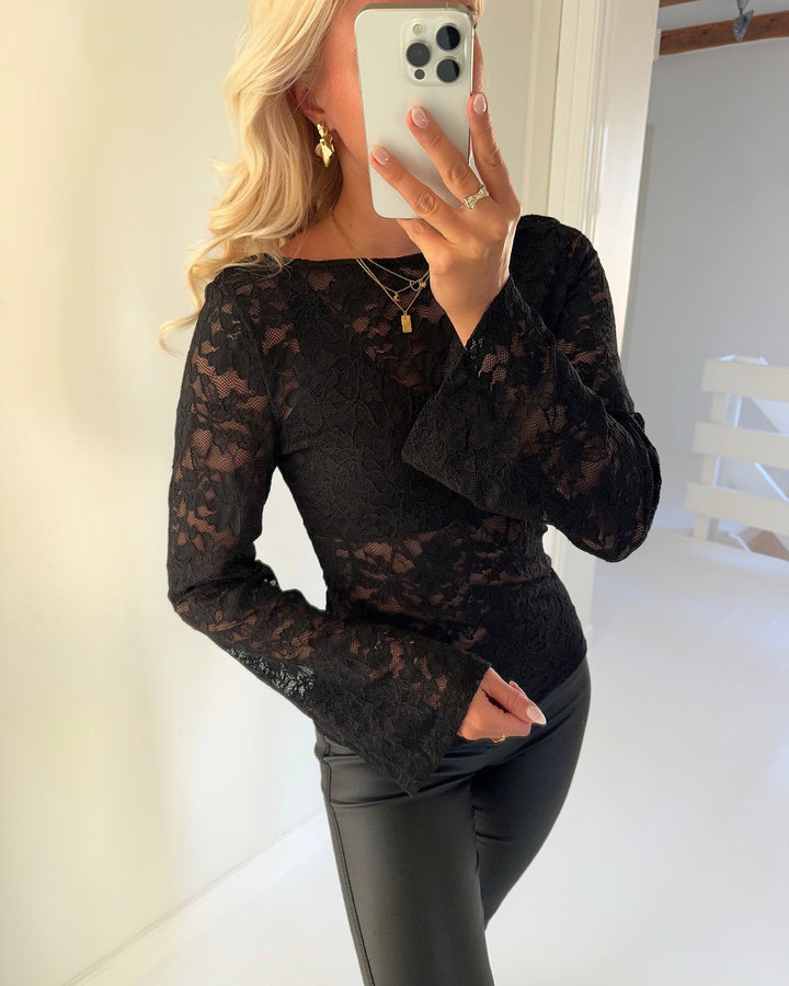 Sister's Point bluse vitas-ls black