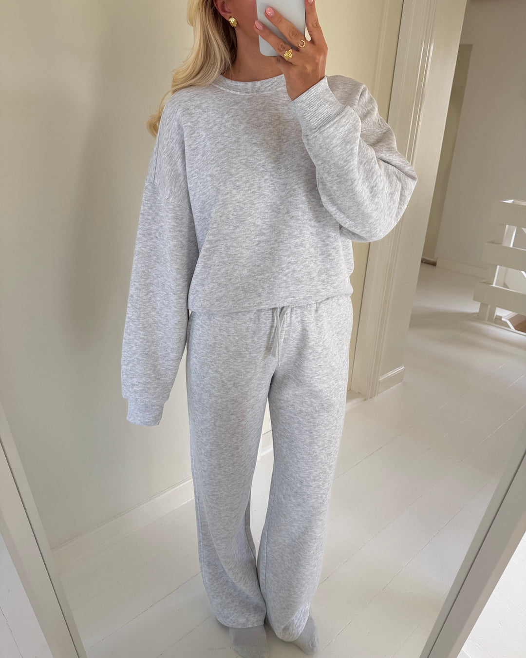 Only sweatshirt best ls light grey melange