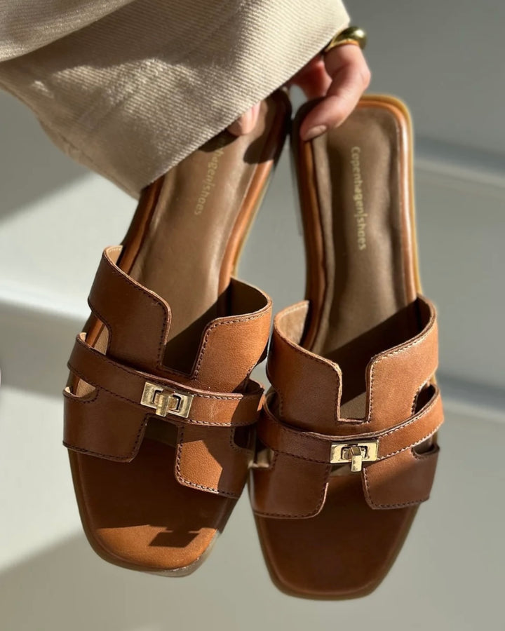 Copenhagen Shoes sandaler women's world cognac