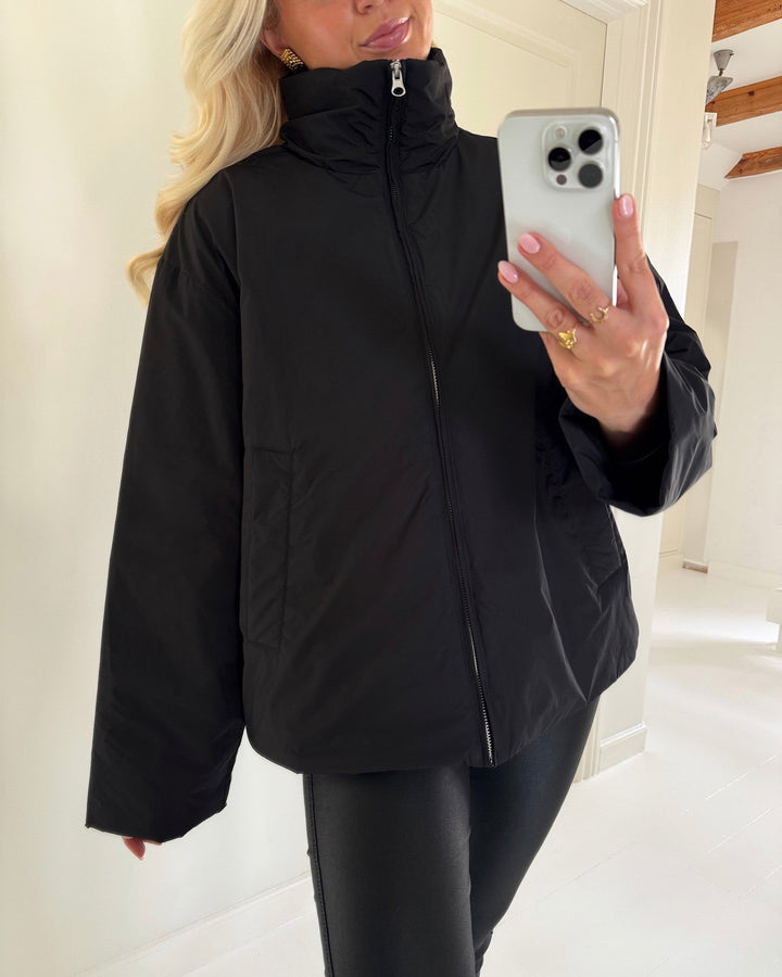 Pieces jakke sif black