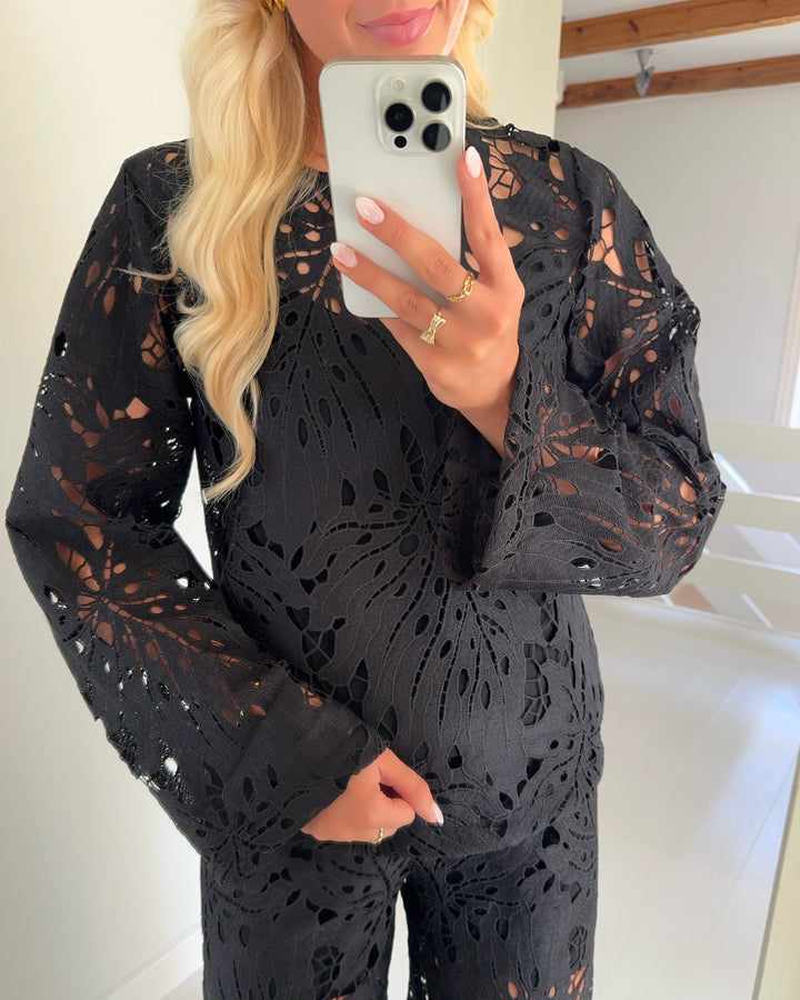 Moves bluse reica black