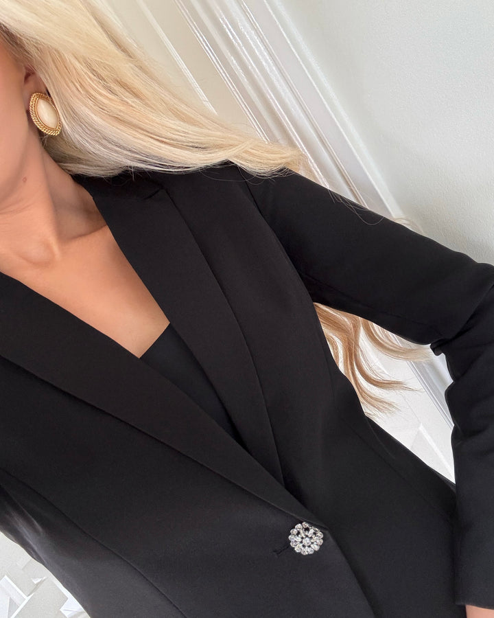 Vero Moda blazer filia ls fitted black