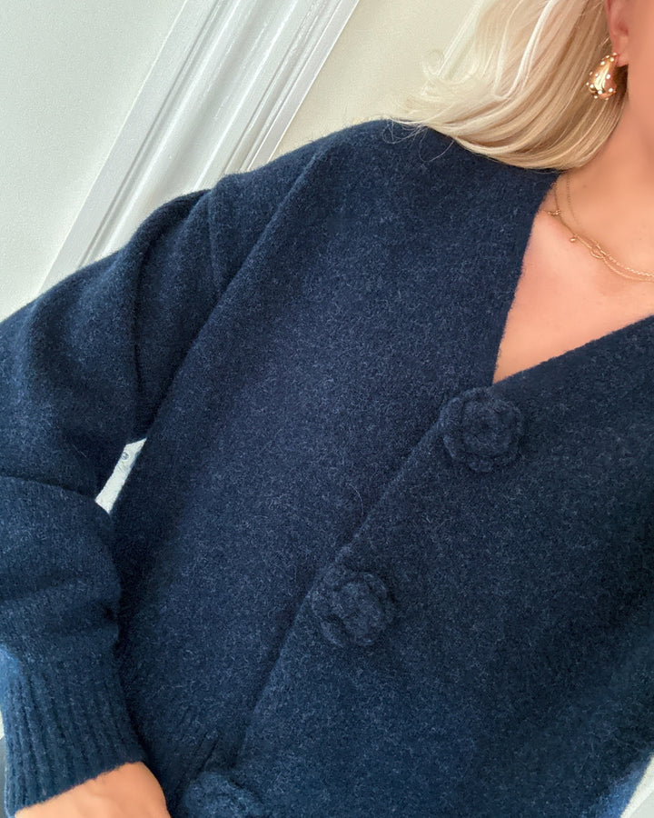 Vero Moda cardigan cecily ls v-neck navy blazer