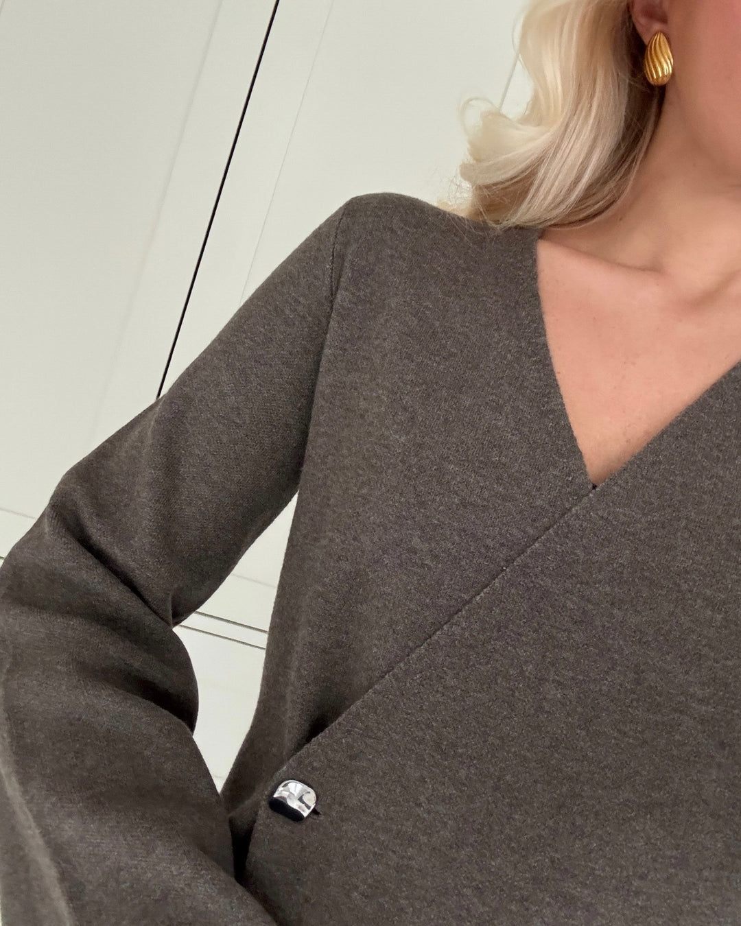 JDY cardigan prime life ls v-neck falcon