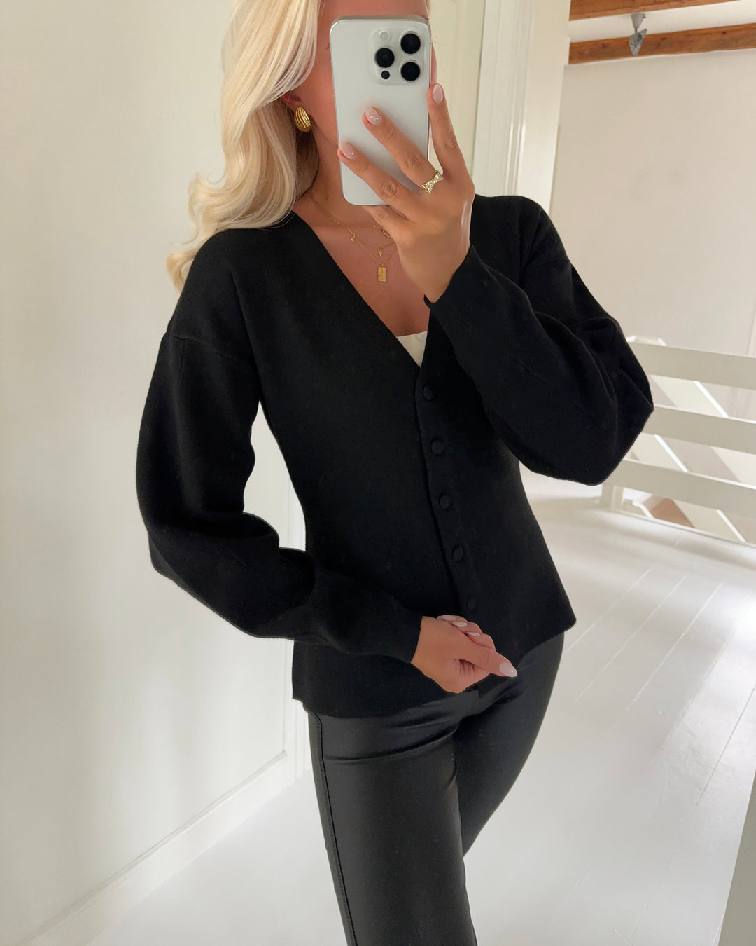 JDY cardigan prime life ls black