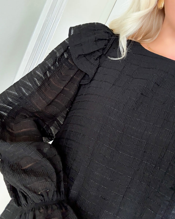 JDY kjole amelia ls black