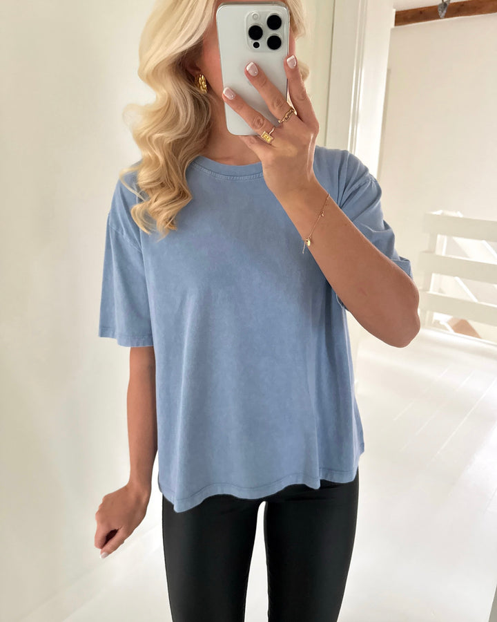 Love&Divine t-shirt love1303-2 blue wash