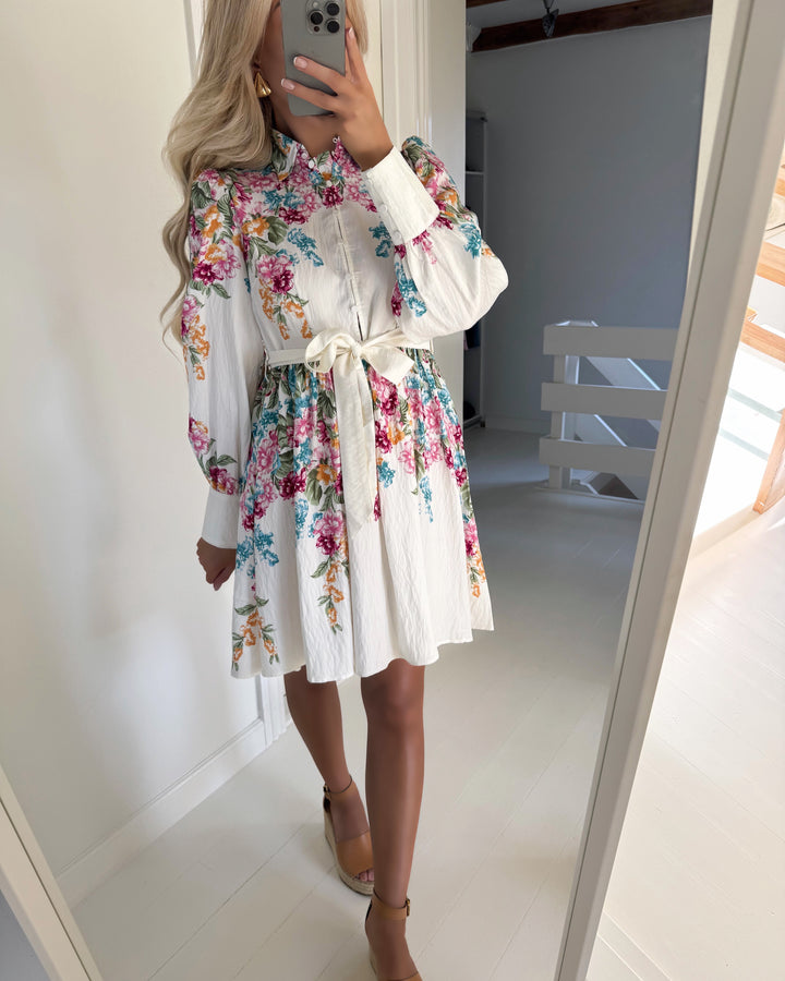 Y.A.S kjole rosie ls birch/rosie print
