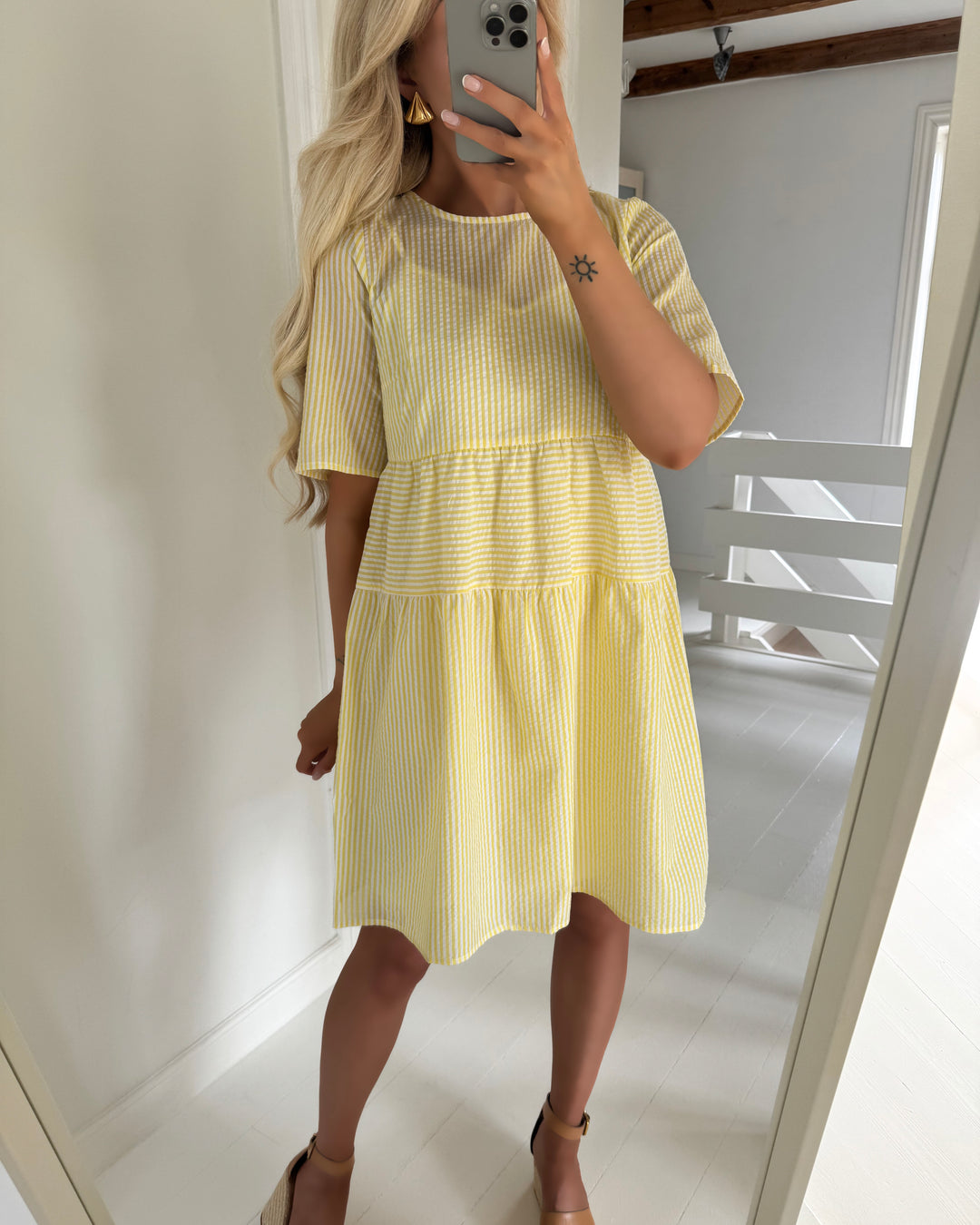 A-View kjole mili yellow
