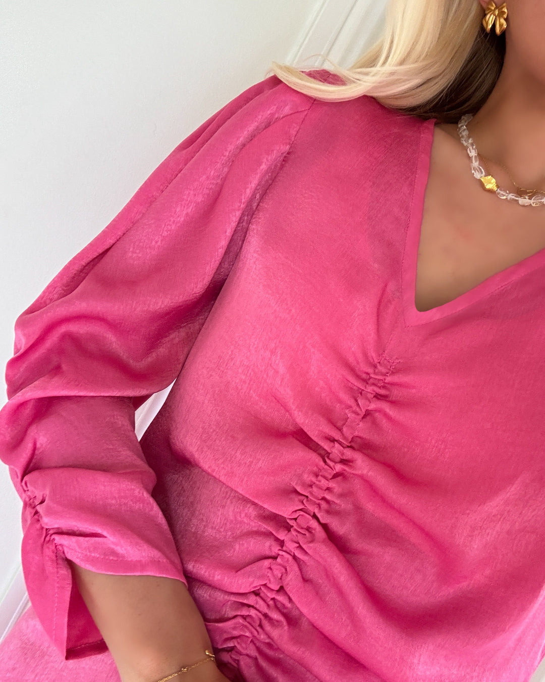 A-View kjole evi pink
