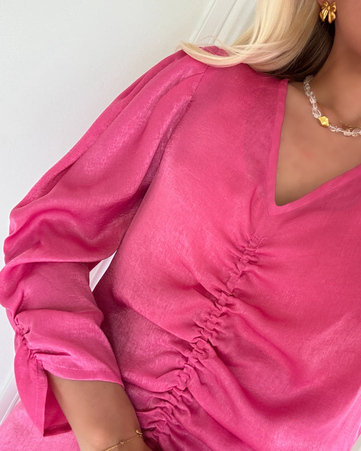 A-View kjole evi pink