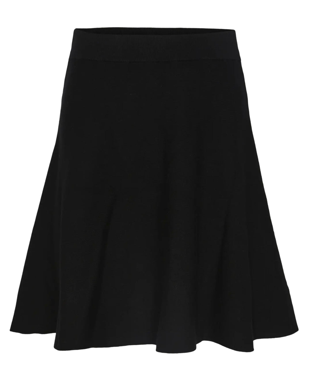 Y.A.S nederdel fonny hw knit black
