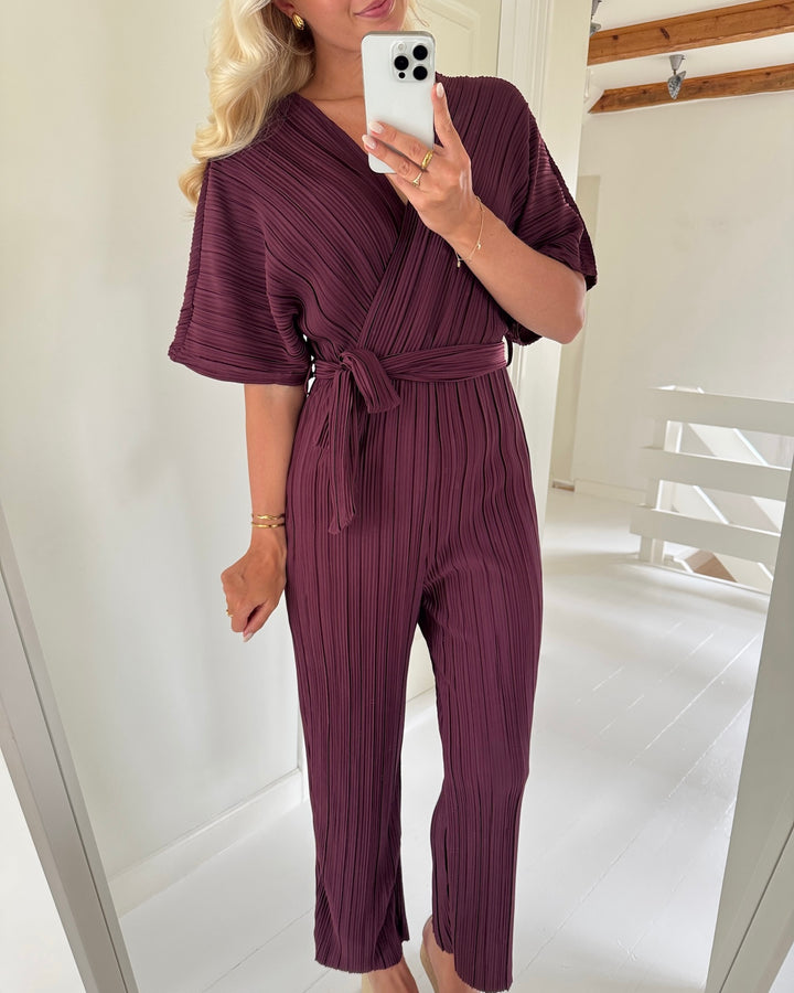 Y.A.S jumpsuit olinda ss ankle fig