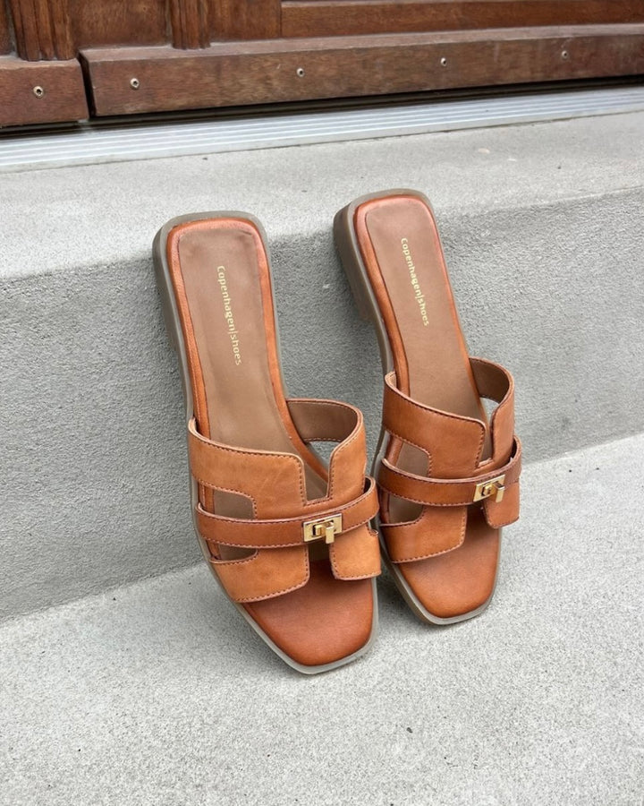 Copenhagen Shoes sandaler women's world cognac
