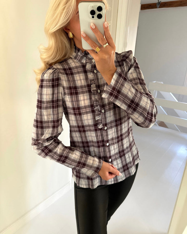 Love&Divine skjorte love1218-1 check