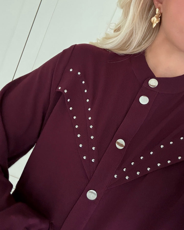 Love&Divine kjole love1423 d. bordeaux