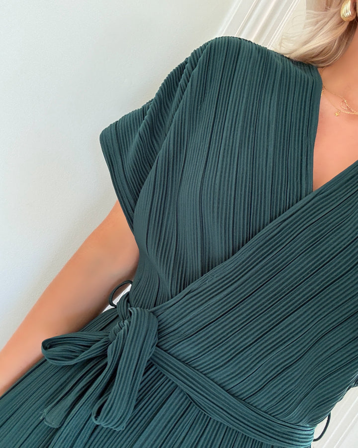 Y.A.S jumpsuit olinda ss ankle ponderosa pine - FORUDBESTILLING LEV. UGE 37