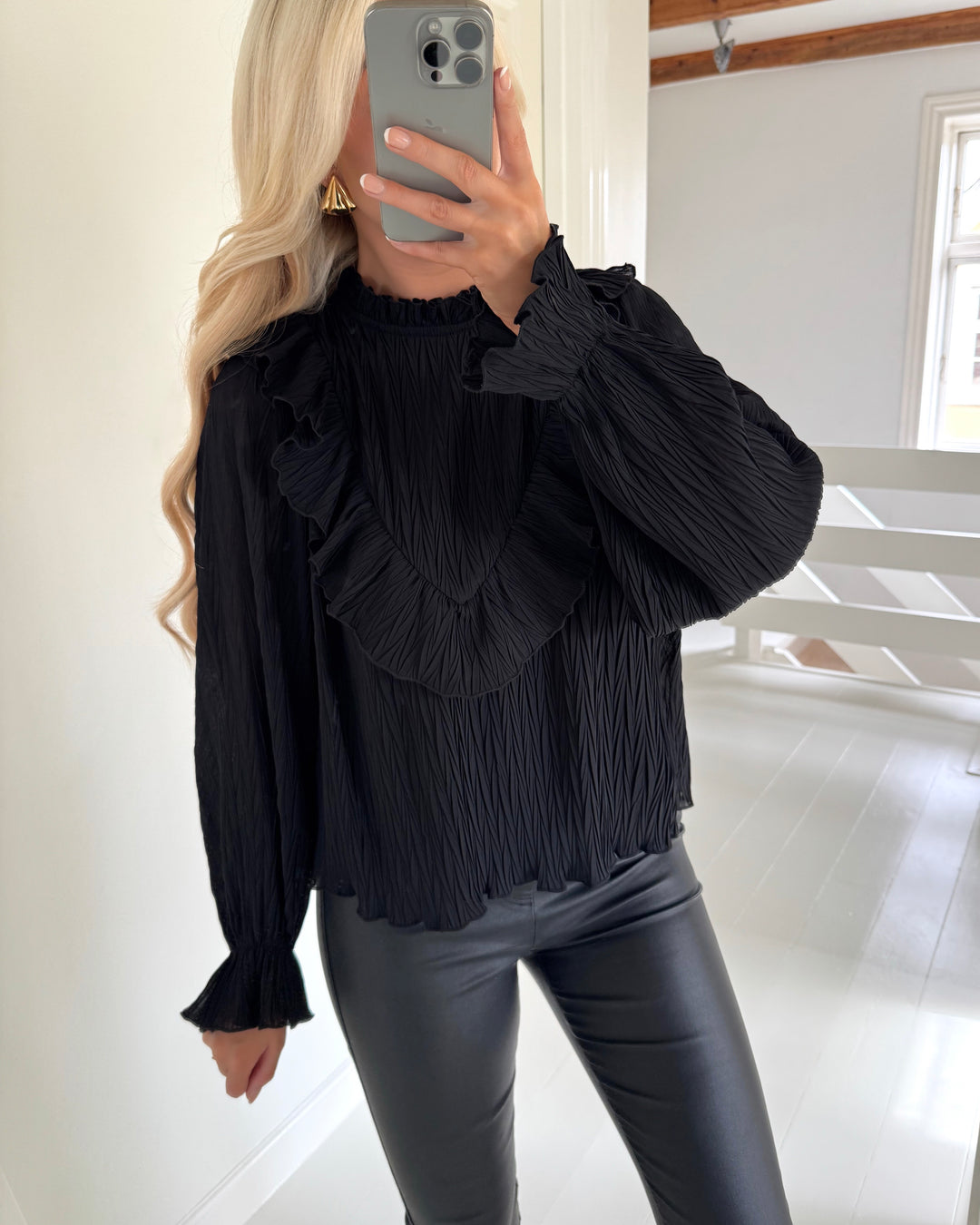 Love&Divine bluse love1269 black