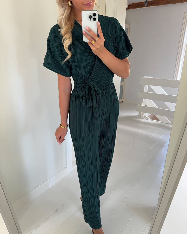 Y.A.S jumpsuit olinda ss ankle ponderosa pine - FORUDBESTILLING LEV. UGE 37