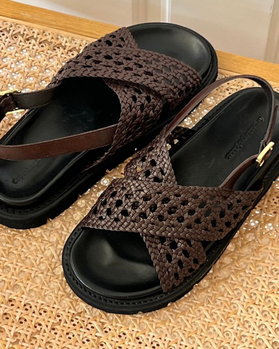 Copenhagen Shoes sandaler summertime f. - dk brown