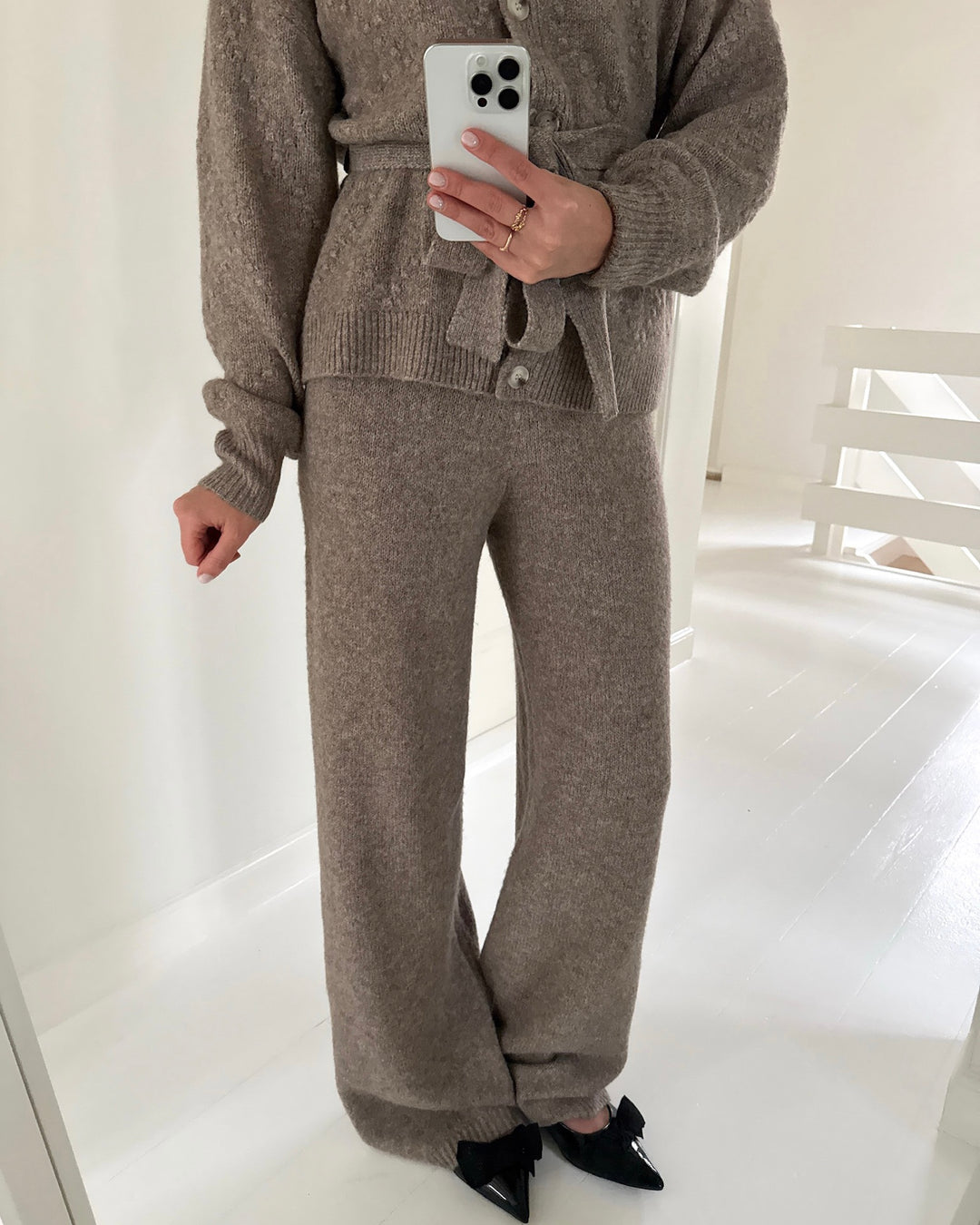 Y.A.S bukser alto hw knit fungi - FORUDBESTILLING LEV. UGE 7