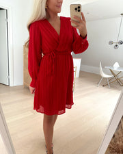 New gerdo-3 dress red/red