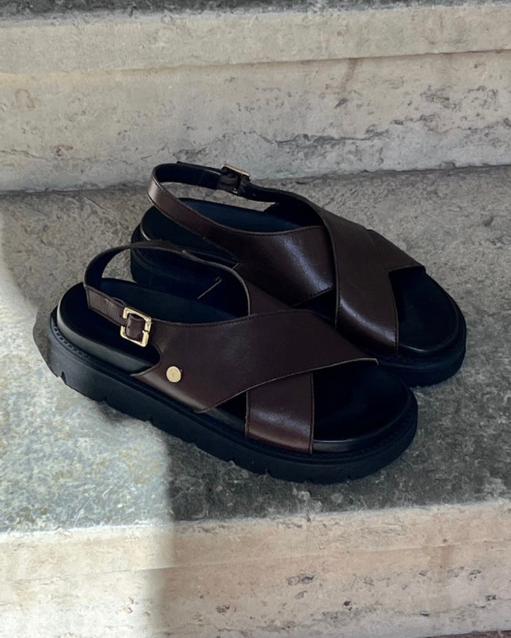 Copenhagen Shoes sandaler summertime dark brown