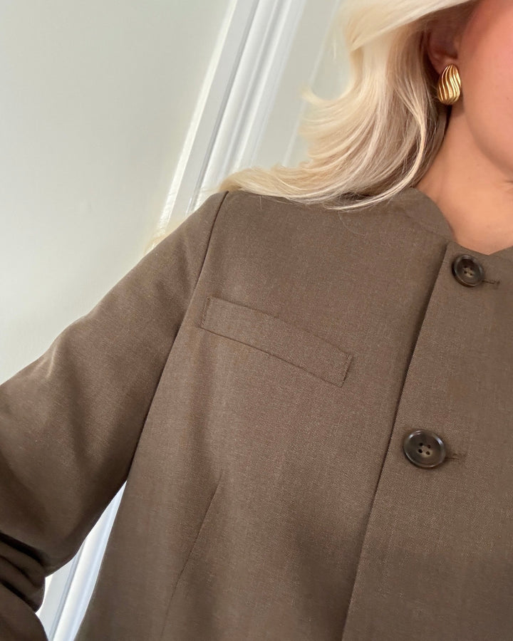 Aware by Vero Moda blazer teela ls teak