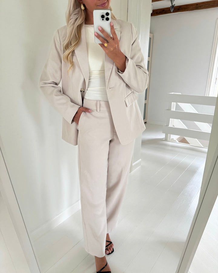 Vero Moda bukser ila mw tailored oatmeal