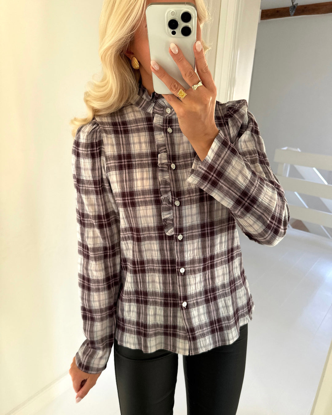 Love&Divine skjorte love1218-1 check