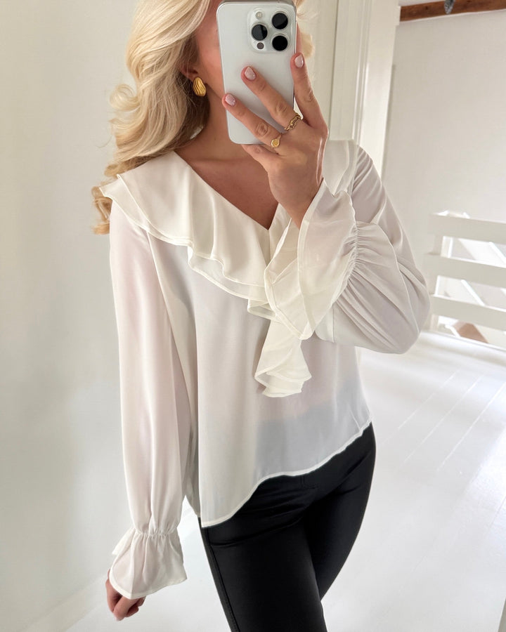 Love&Divine bluse love1433 cream