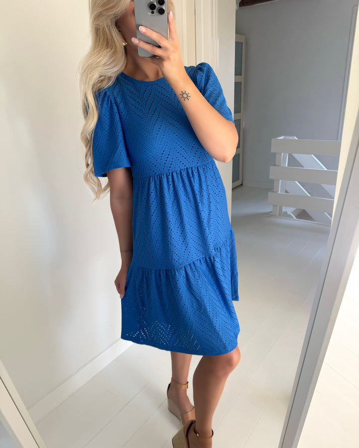 JDY kjole carla cathinka ss strong blue