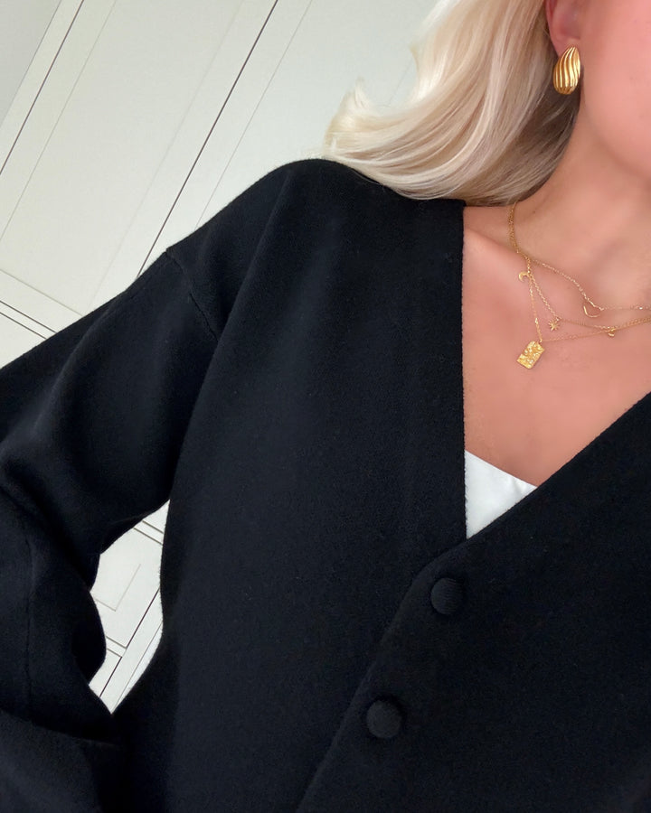 JDY cardigan prime life ls black