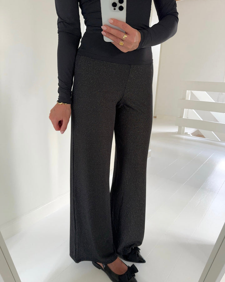 Sister's Point bukser glut-pa18 black/silver