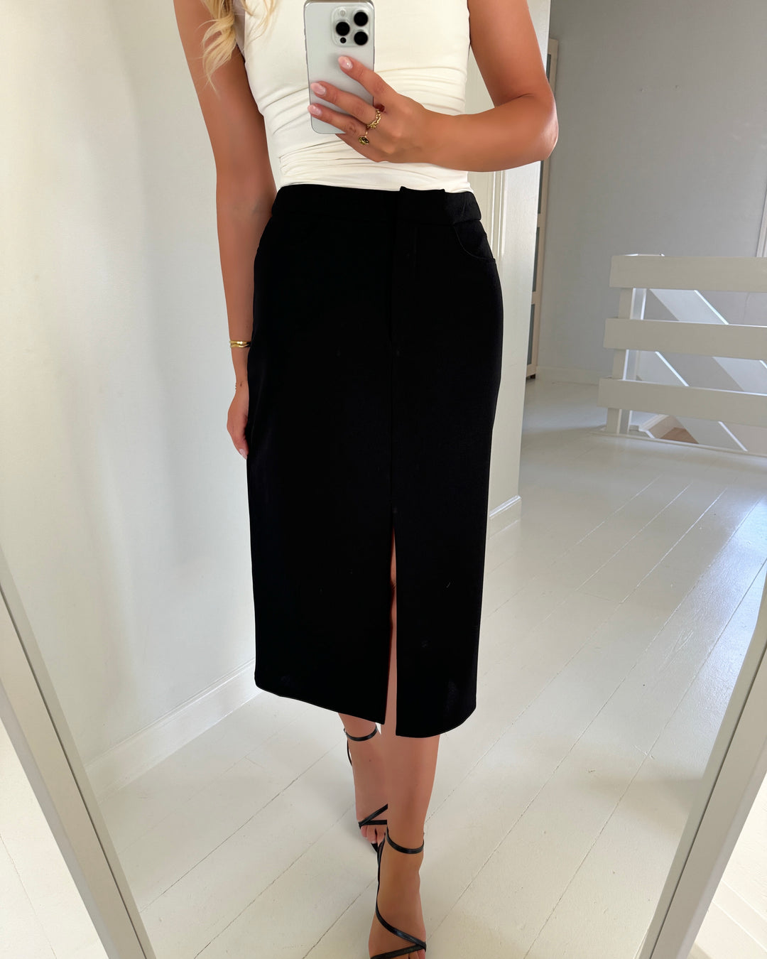 Vero Moda nederdel cuba hw calf black