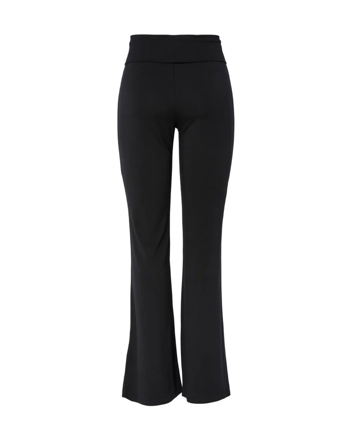 Pieces bukser maliva flared black