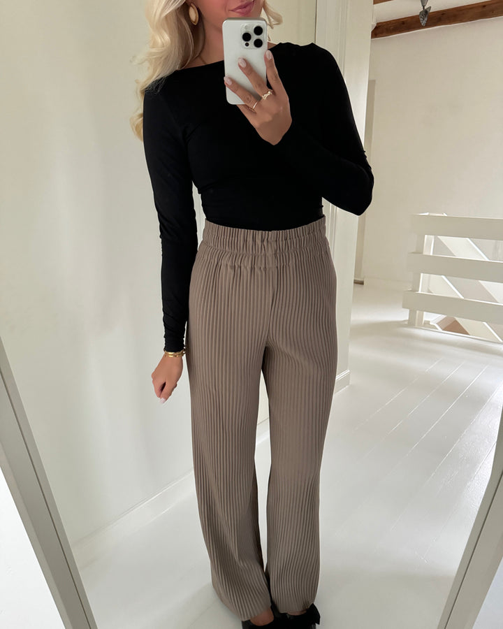 Y.A.S bukser alisa hw chocolate fungi