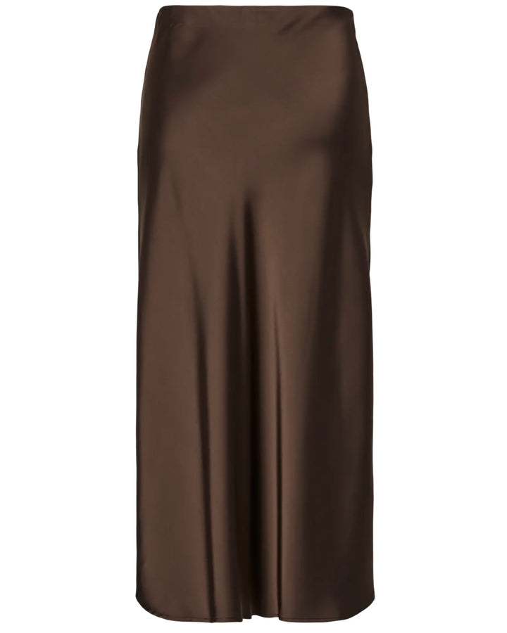 Y.A.S nederdel pella hw chocolate brown