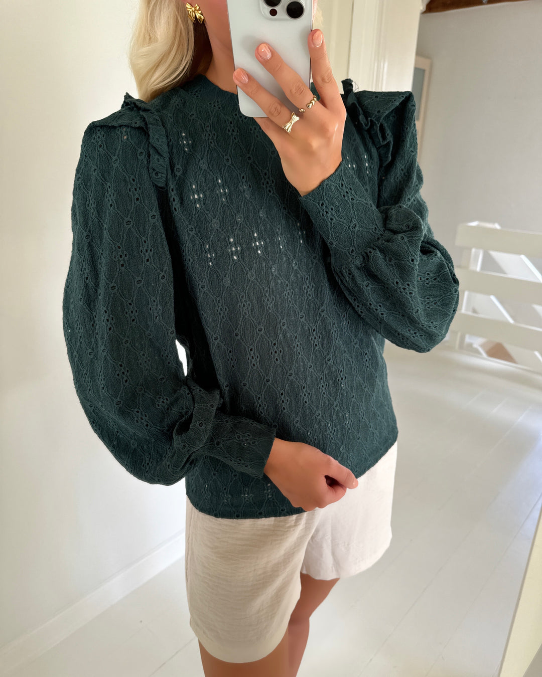 Sister’s Point bluse eina ls pine