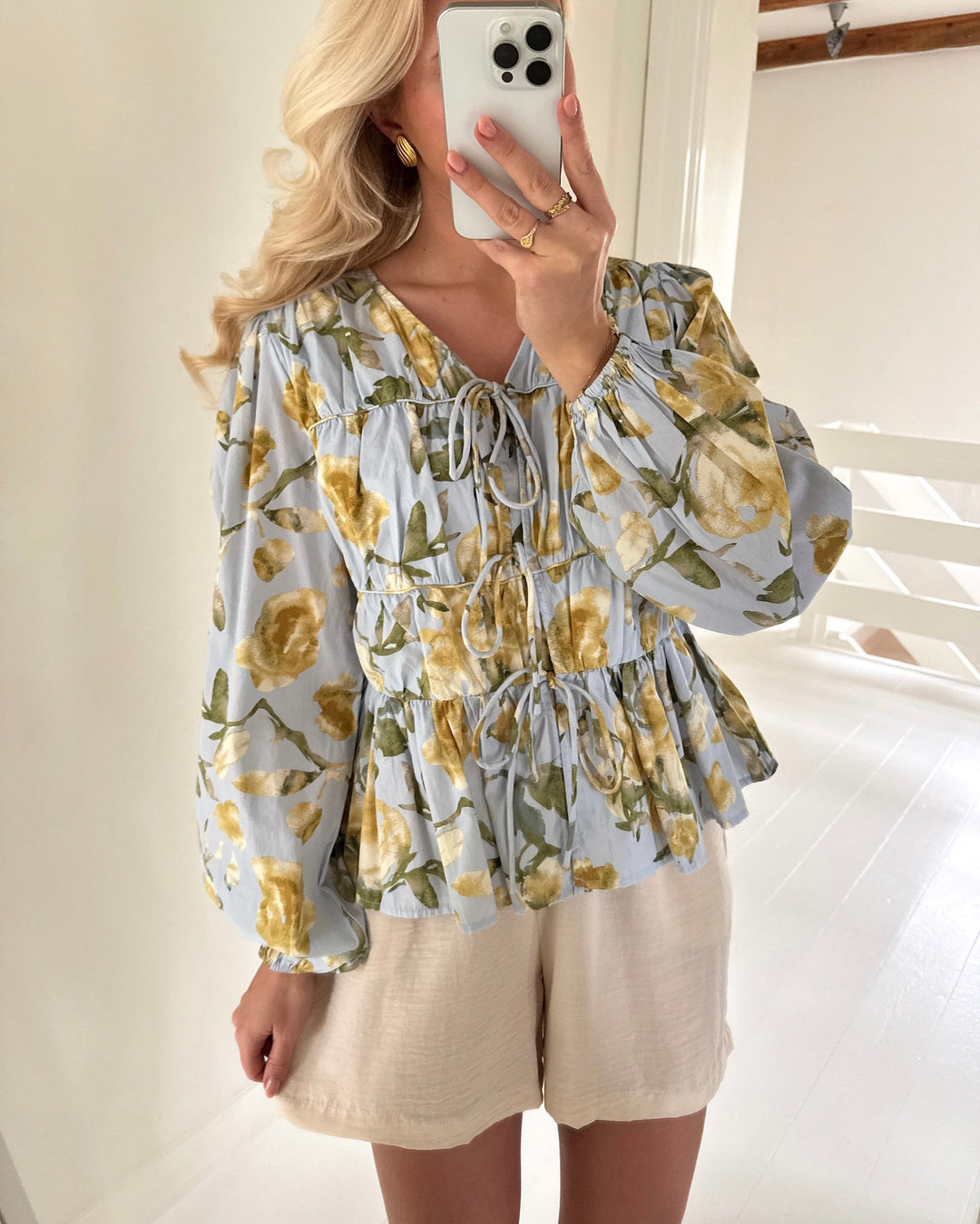Y.A.S bluse ebba ls skyway matira