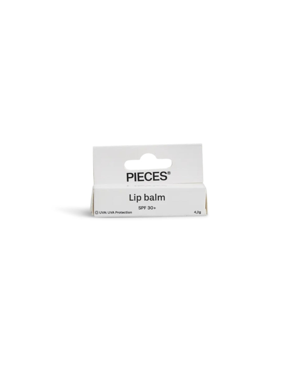 Pieces læbepomade cirkeline spf 30 bright white