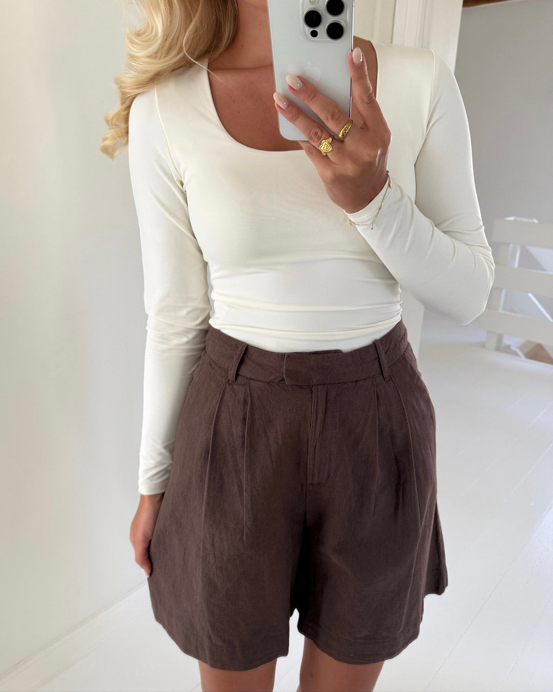 Vero Moda shorts marley nw chocolate martini
