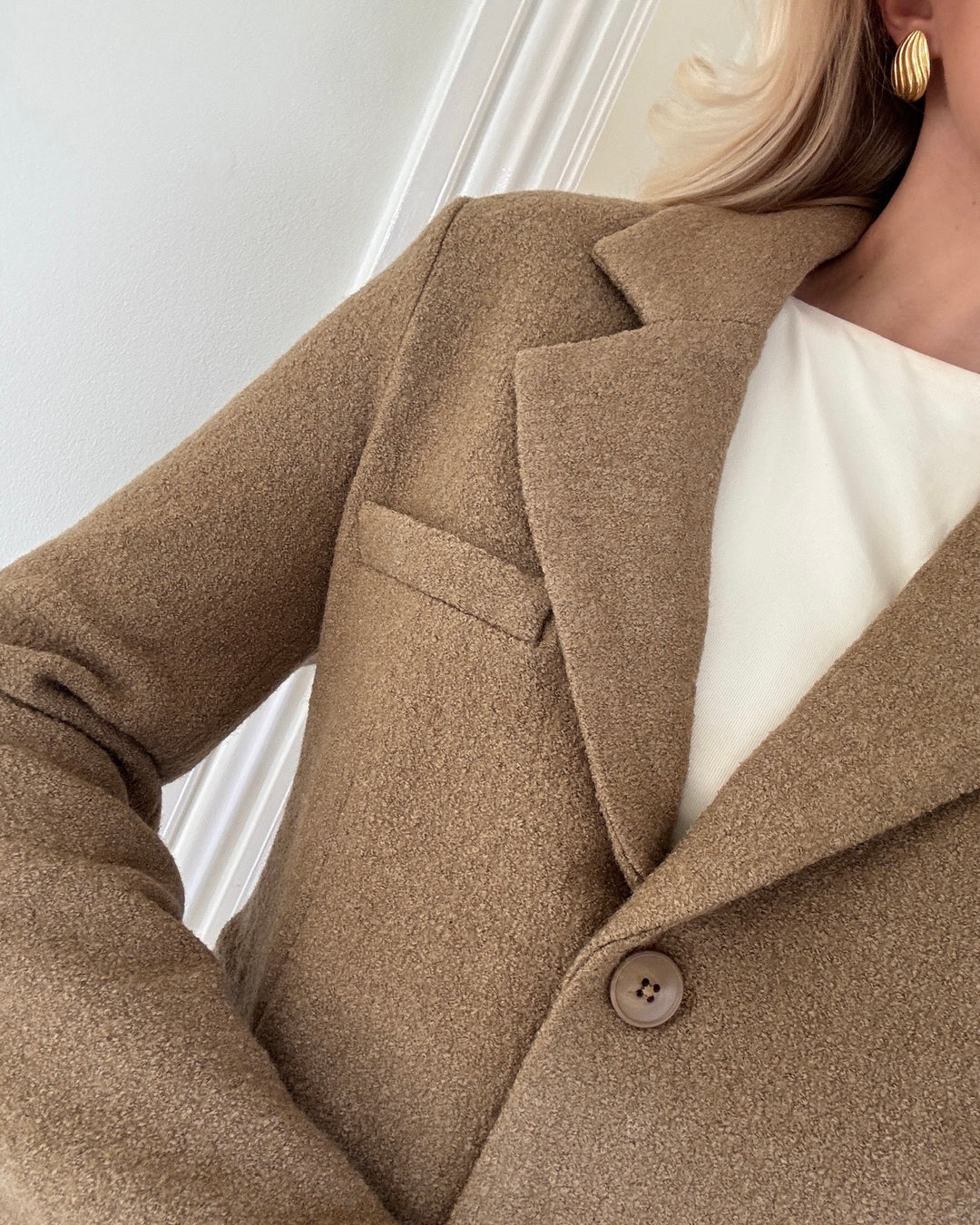 Aware by Vero Moda blazer uzmi ls wool kelp