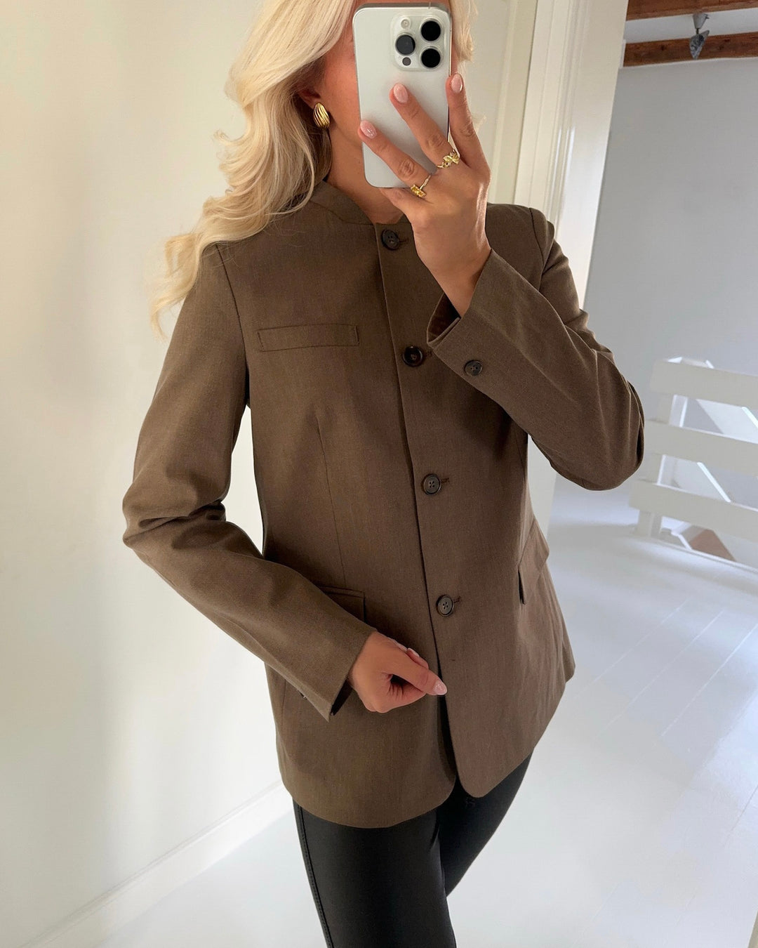 Aware by Vero Moda blazer teela ls teak