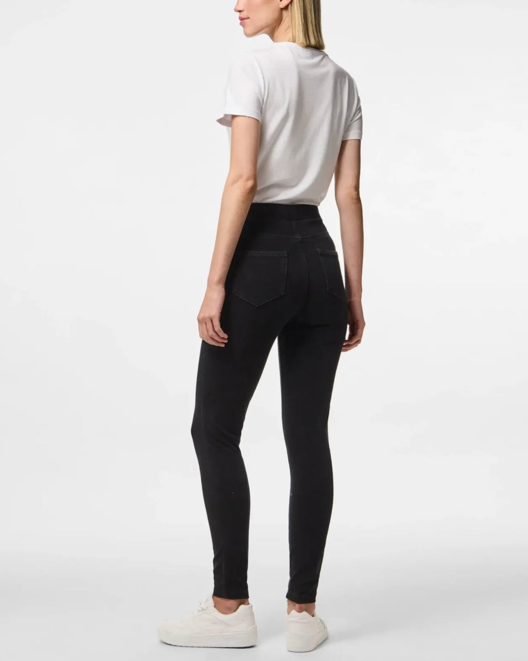 Pieces jeggings jumbo foxy mw black