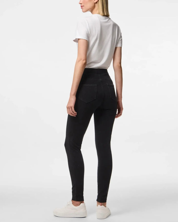 Pieces jeggings jumbo foxy mw black