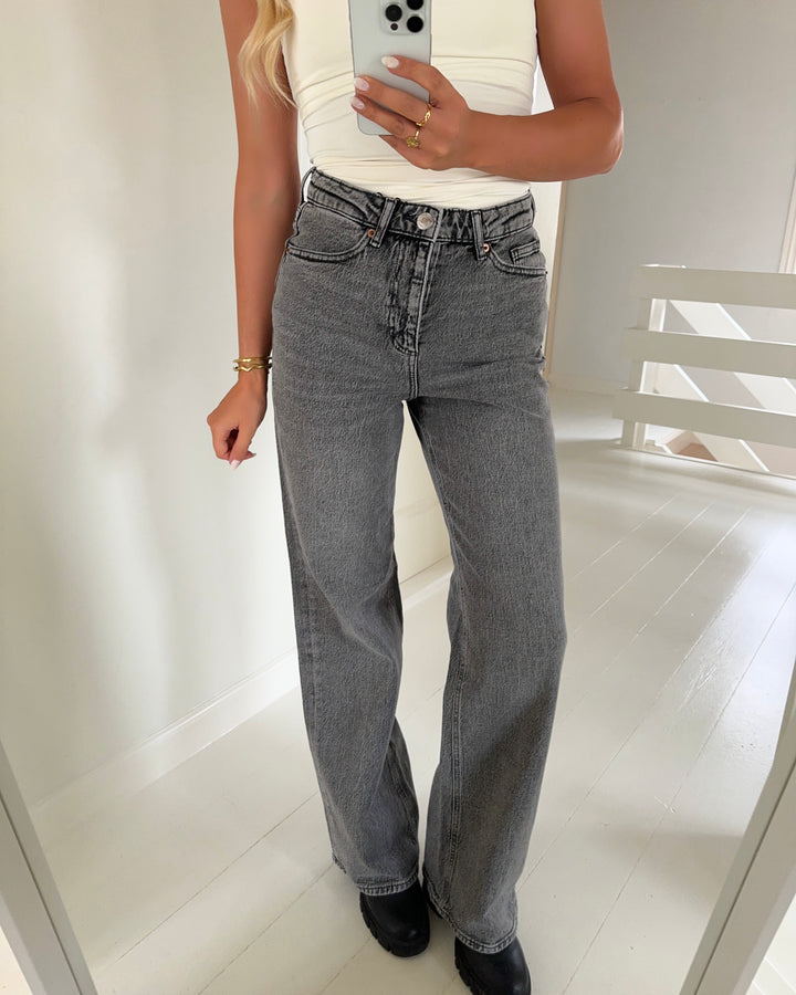Vero Moda jeans tessa hr wide medium grey denim