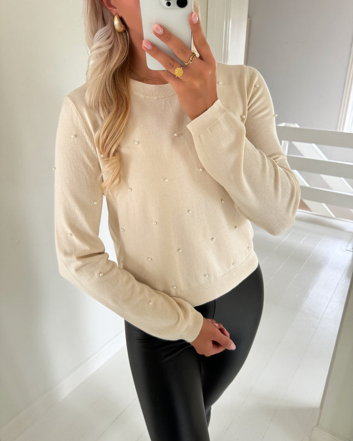 Vero Moda sweater glory pearl ls o-neck boo birch